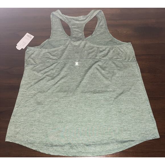 NWT Xersion Womens Sz L Everair Tank Top In Harbor Green Anti Odor Gymcore Yoga - Picture 5 of 6